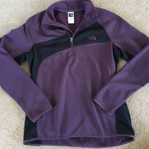 North face women’s quarter zip size large